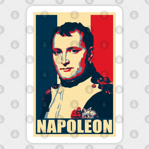 Napoleon Bonaparte Propaganda Poster Pop Art Sticker by Nerd_art